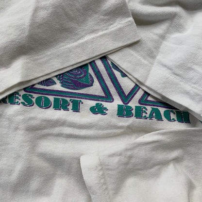 Florida Summer Vintage T Shirt 90s Beach Shell Disney Land Travel Rap Music Cute