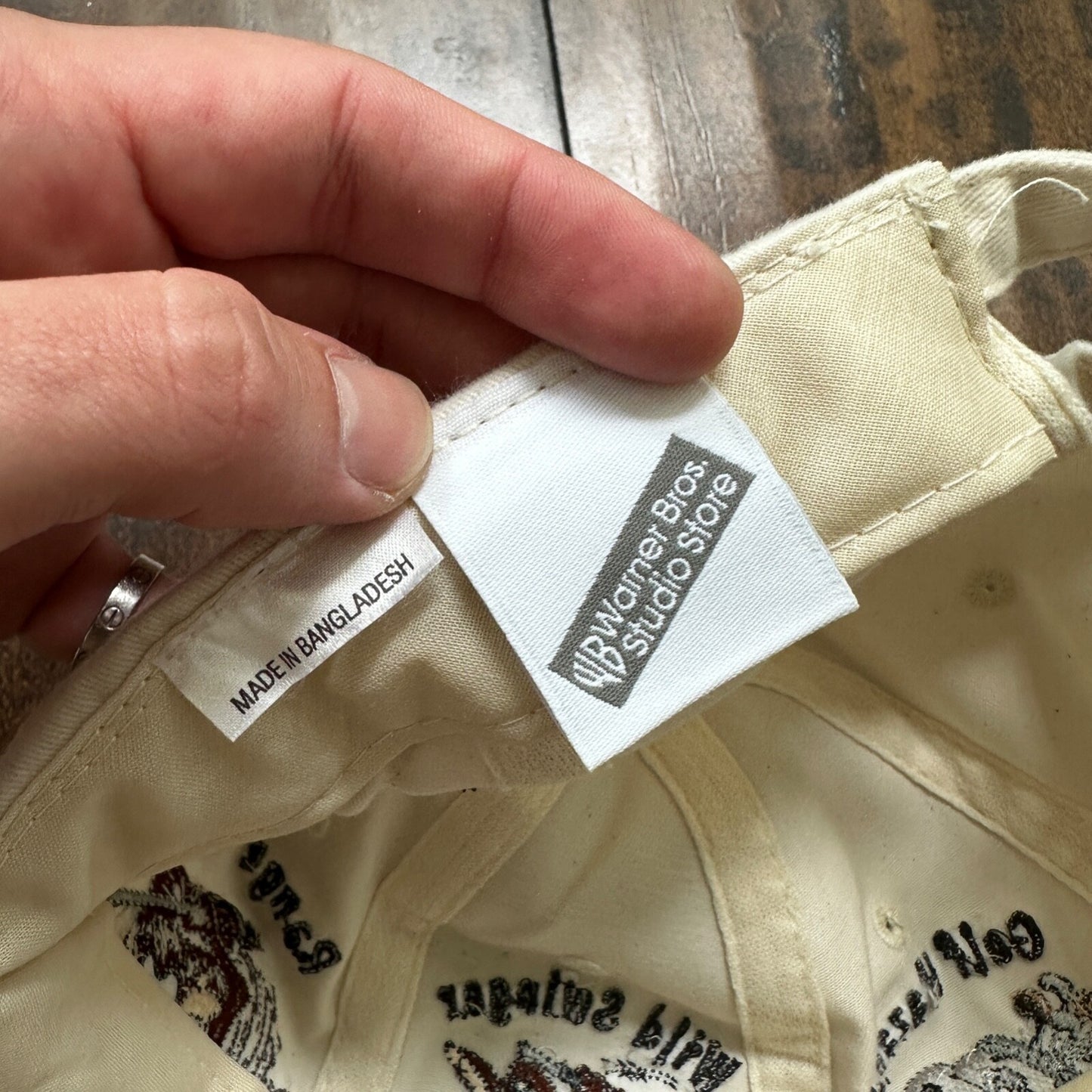 Golf Dad Hat VTG Warner Bros Class Dad Golfer AOP Hat Snapback Vintage 90s OSFA