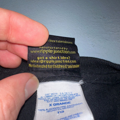 Seinfeld Serenity Now Black Ripple Junction T Shirt XL Vintage Style 90s Tv Show