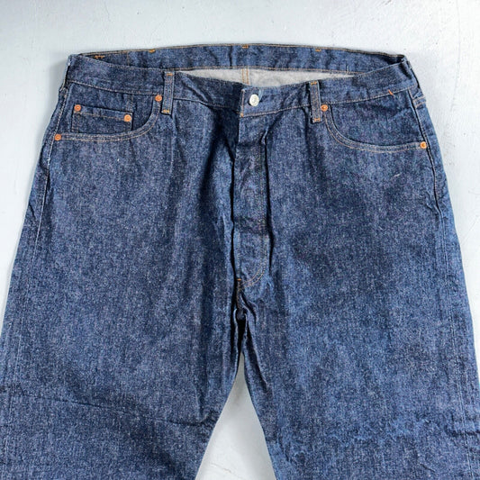 Levis 501 Vintage 80s USA XX Straight Leg Jeans Blue Dark Wash 46x30 Act 40x27