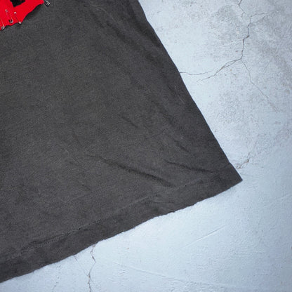 Super Hero Chopped Cut Sewn Custom VTG T Shirt Hanes 80s Beefy Rare Fun Batman