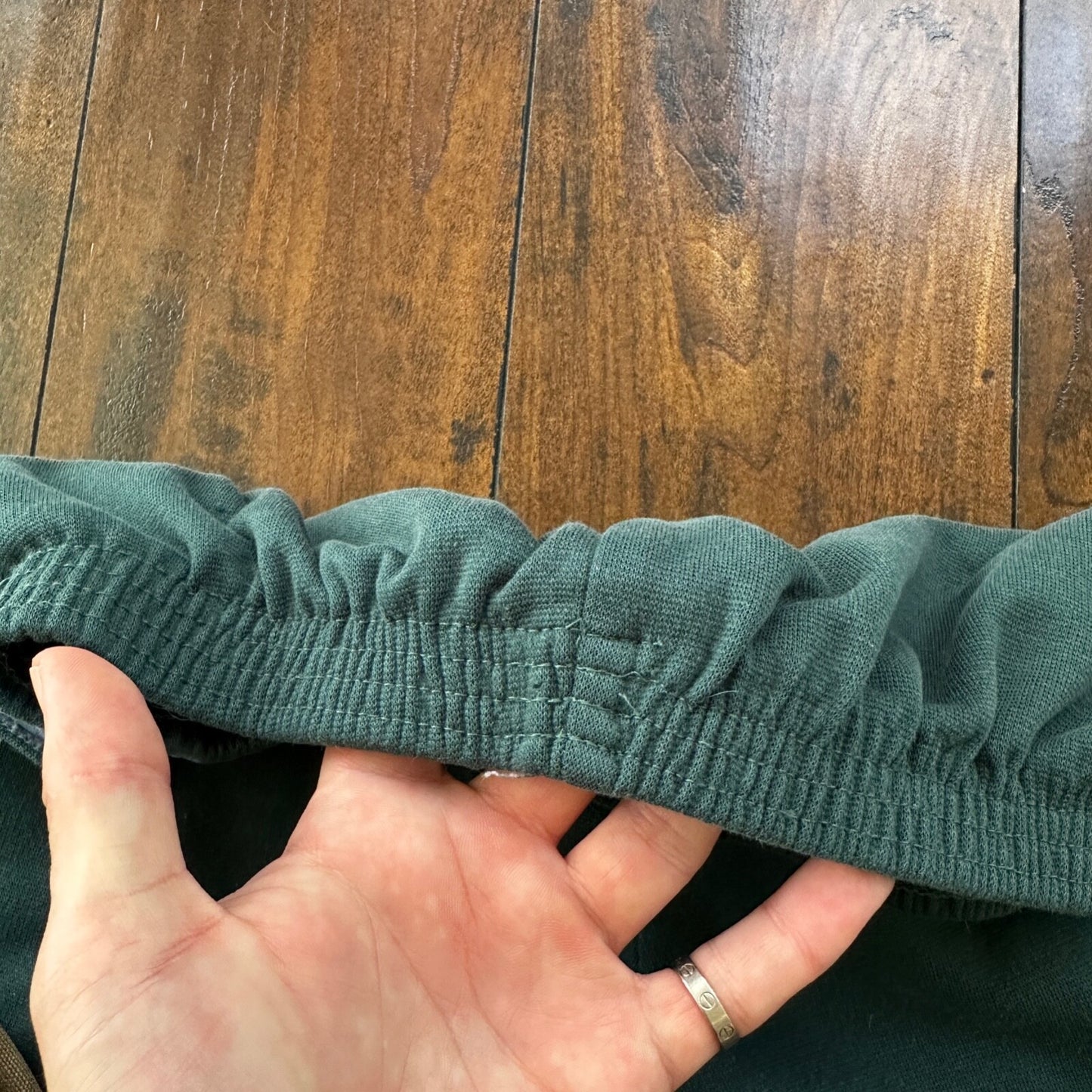 VTG Alfred Dunner Women Pull On Classic Fit Pants Sweatpants USA 90s Green