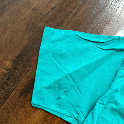 San Francisco Opera Hanes Vintage T Shirt 80s Beefy Green Teal Single Stitch