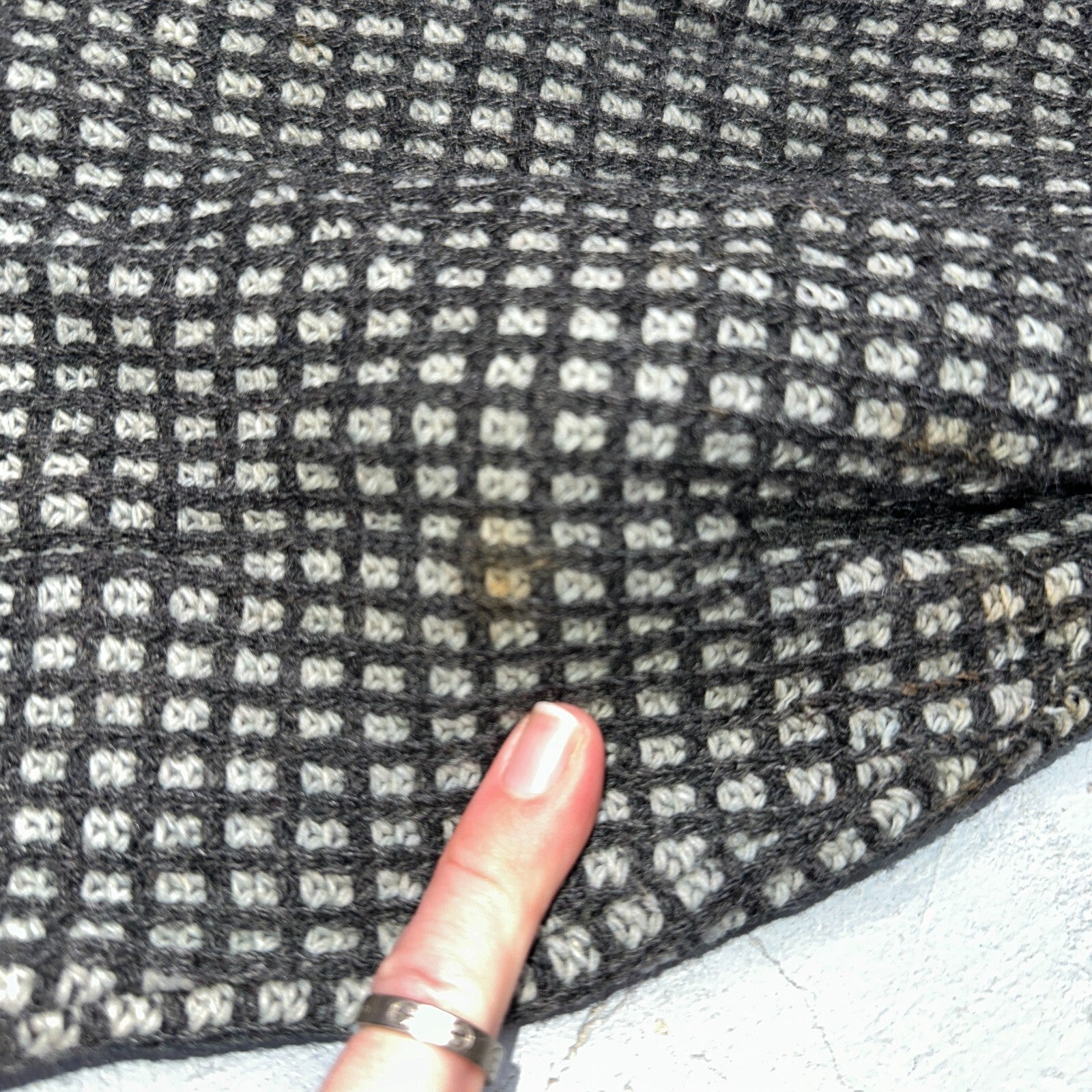 VTG Jantzen Textured Cardigan Adult XL Sweater 1950s Rockabilly No Buttons R