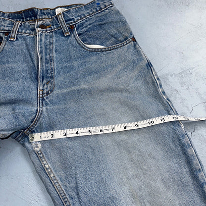 Levis 560 Vintage 90s Canada Red Tab Loose Fit Tapered Leg Blue Jeans 31x34