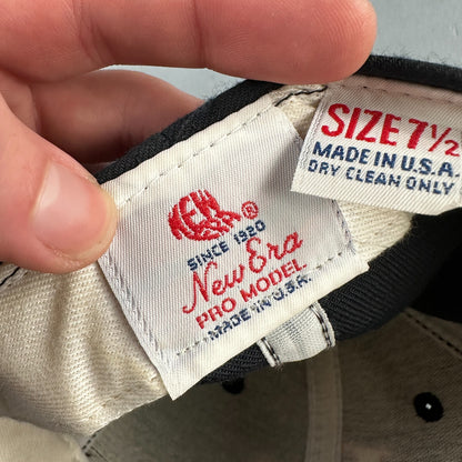 LC New Era USA MLB Fitted 7 1/2 Hat Major League Professional Baseball VTG Pro