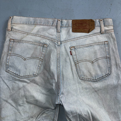 Levis 501 Vintage 90s Europe XX Straight Leg Jeans Light Wash 38x36 Act 35x27