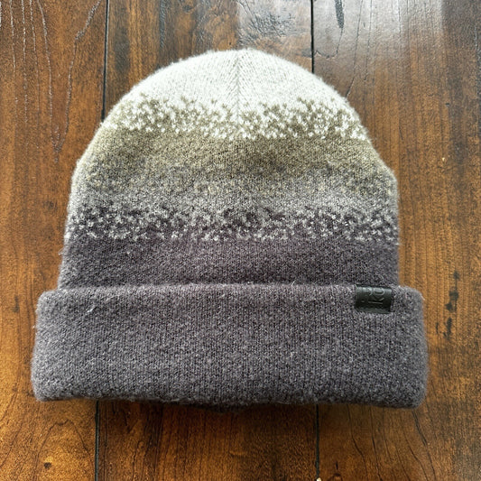 Kenneth Cole Reaction Men's Pixelated Ombre Knit Beanie Winter Hat Rare