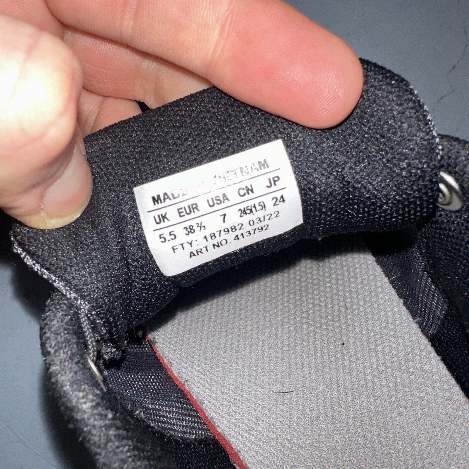 Salomon Ortholite Women's Cross Training Running Shoes - Size 7 Charcoal/Plum