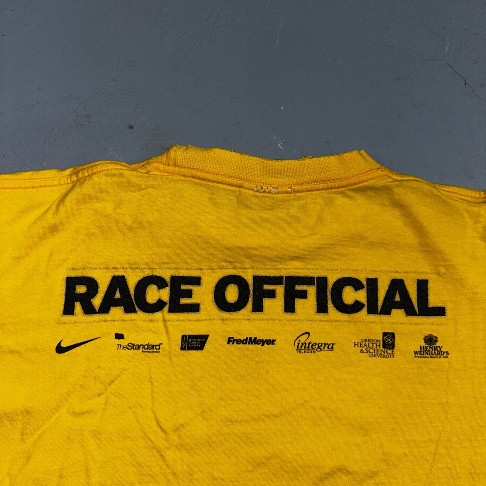 Nike Hood To Coast 2007 Y2K VTG T Shirt Promo Running Race Official Oregon PDX