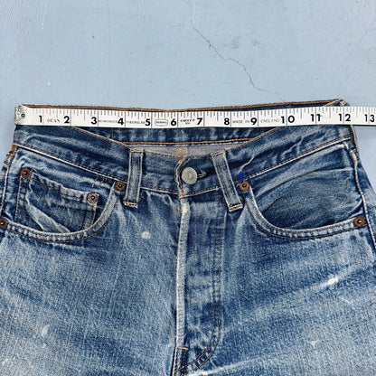 Levis 501 Big E Vintage 60s Redline Selvedge USA XX 1960s Jeans Act 24x27