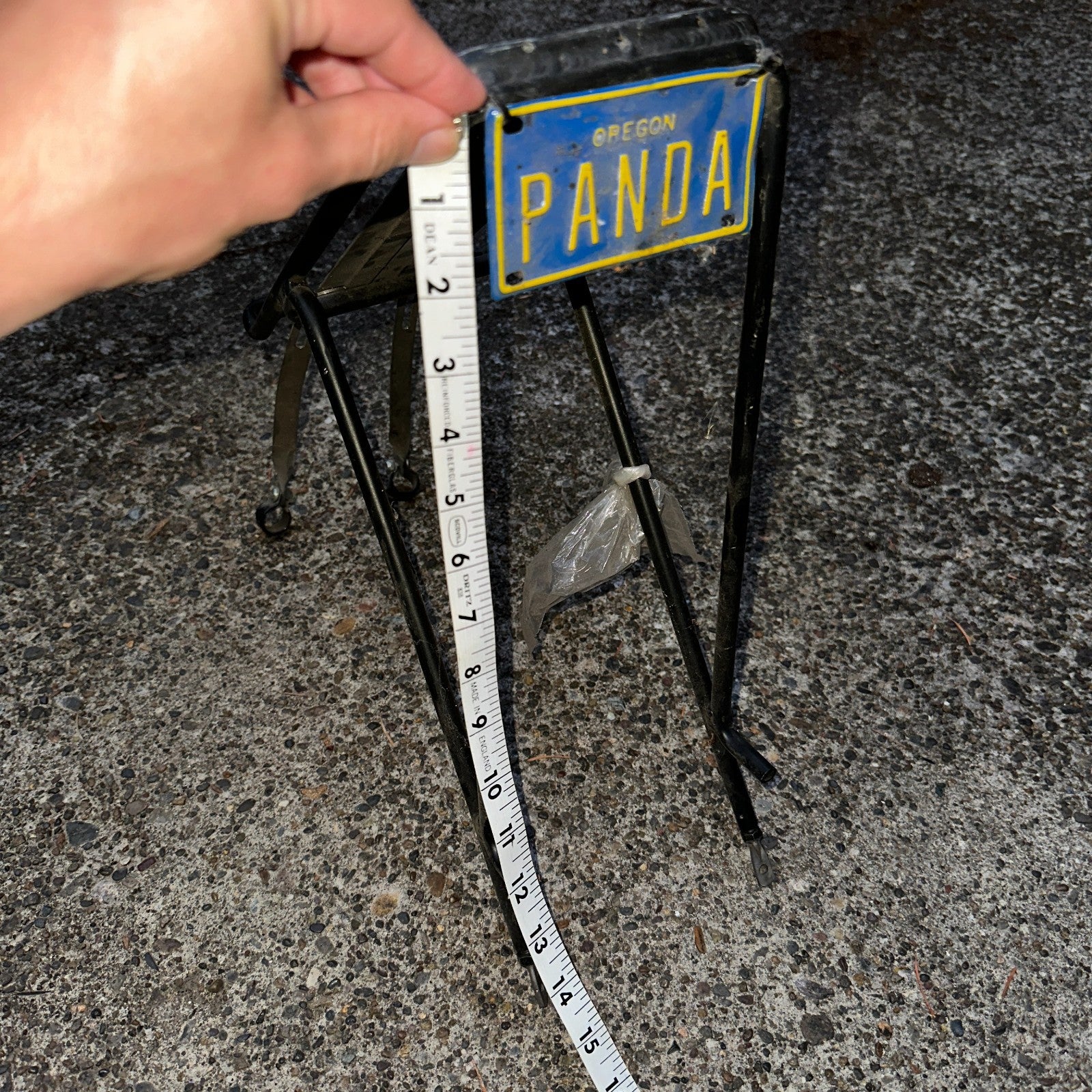 Trek Interchange Rear Cargo Rack Alloy Road Mountain Touring Bike License Plate