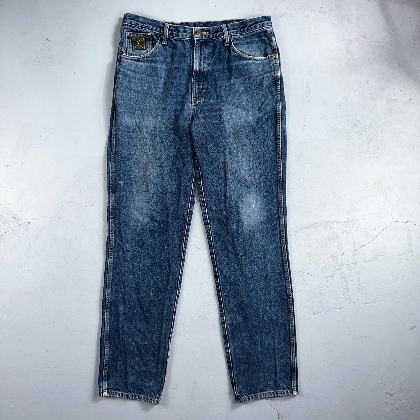 CINCH Slim Leg Jeans Men’s 34X34 Blue Wash Denim Western VTG 90s Cowboy