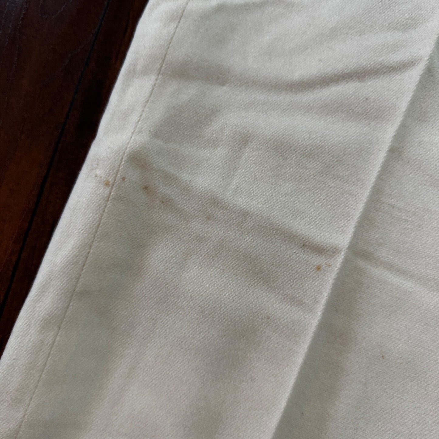 Vintage 60s Pendleton Women's Virgin Wool Size 8 Pants White Rockabilly 25x24