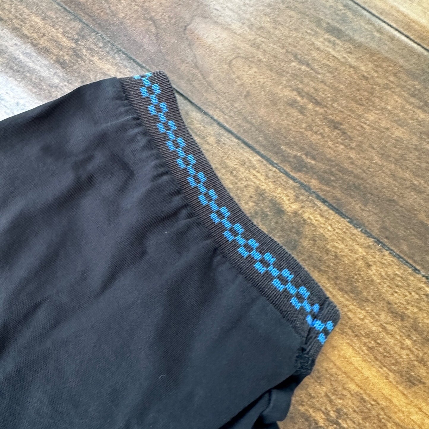 Nike John McEnroe 1985 Challenge Court Checkerboard Tennis Polo Shirt Vintage L