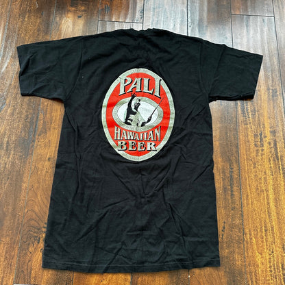 Hawaiian Beer Pali Alcohol Vintage T Shirt 90s Cool Single Stitch Hawaii Drinkin