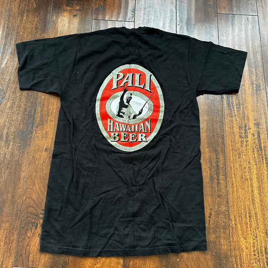 Hawaiian Beer Pali Alcohol Vintage T Shirt 90s Cool Single Stitch Hawaii Drinkin