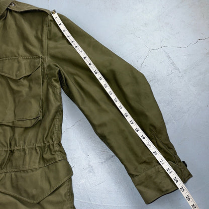 Vintage US Army Military OG 107 M-1951 Field Coat Jacket Mens Size M M65 1957