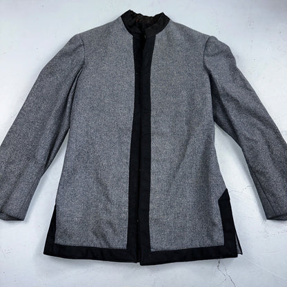 Antique 1900s Union USMA US Military Academy Cadet Uniform Gray Wool Jacket