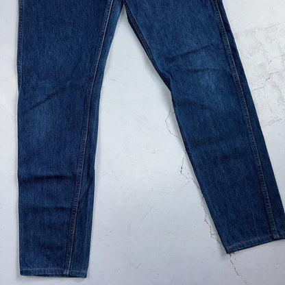 Levis 605 Vintage LVC Orange Tab Slim Blue Med Wash Y2K 36x34 Jeans Act 36x32