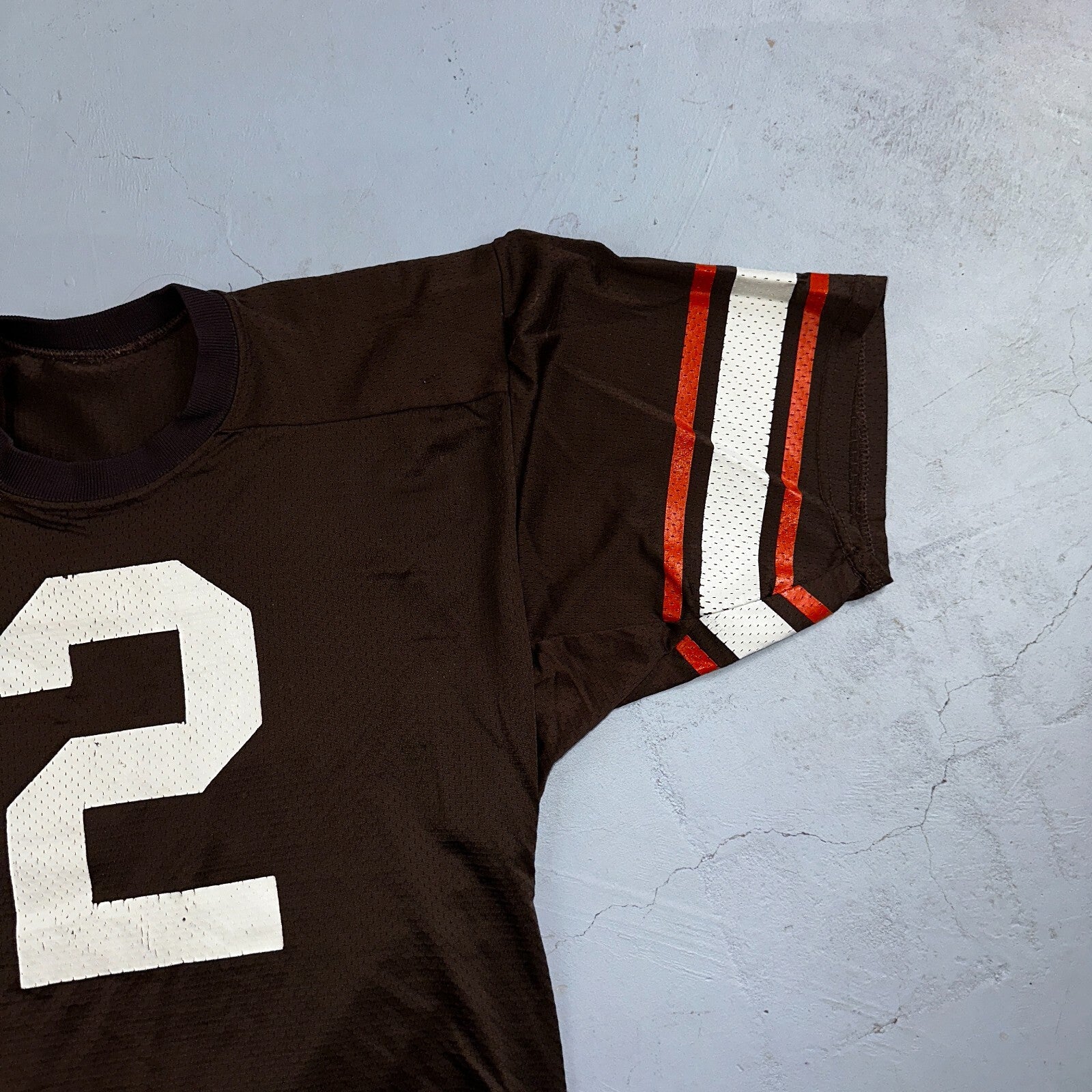 VTG NFL Cleveland Browns 1970s Starter Champion Jersey Football 2 #2 Orange