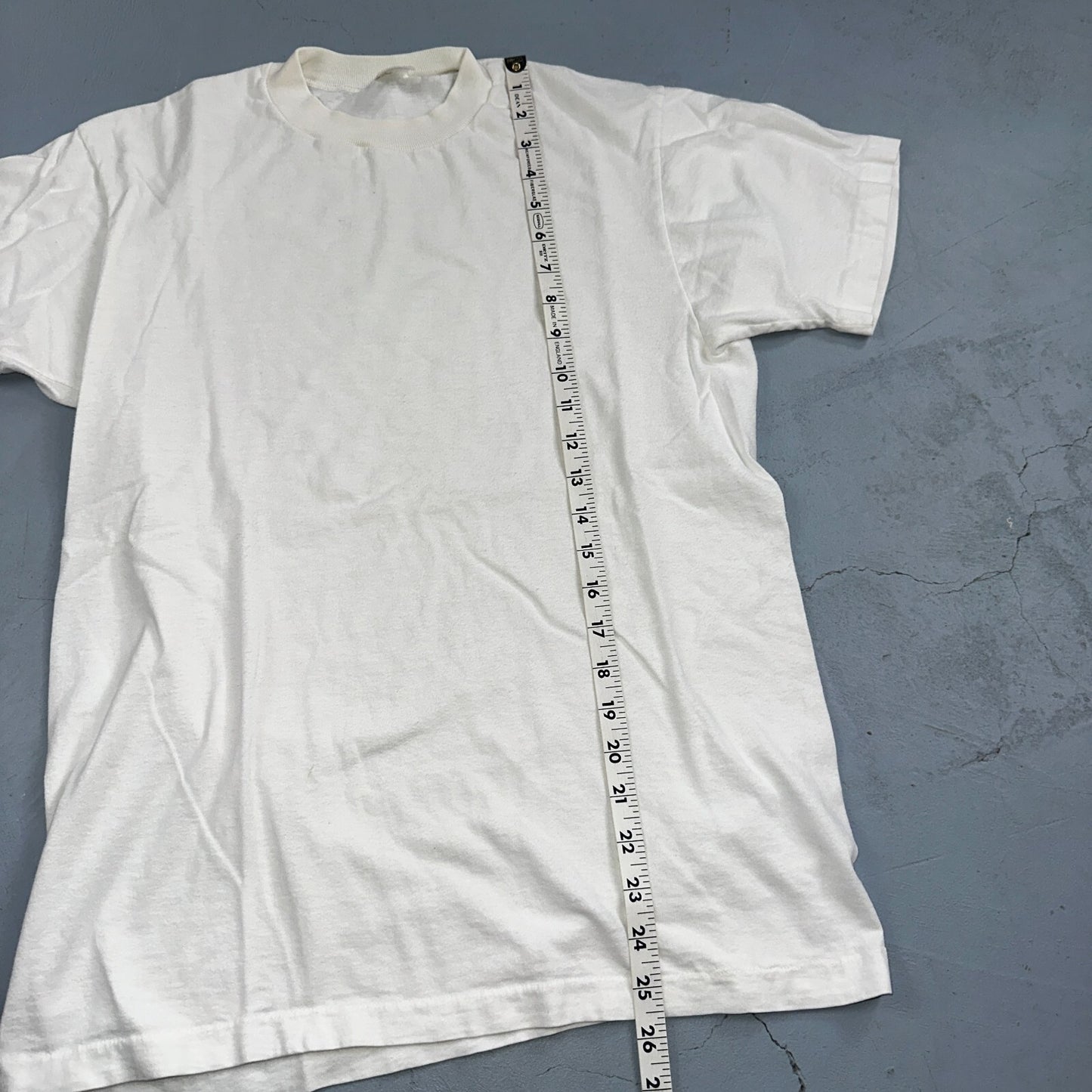 JC Penny Blank Vintage White T Shirt Pack 70s Essential Lot Of 4 Single Stitch