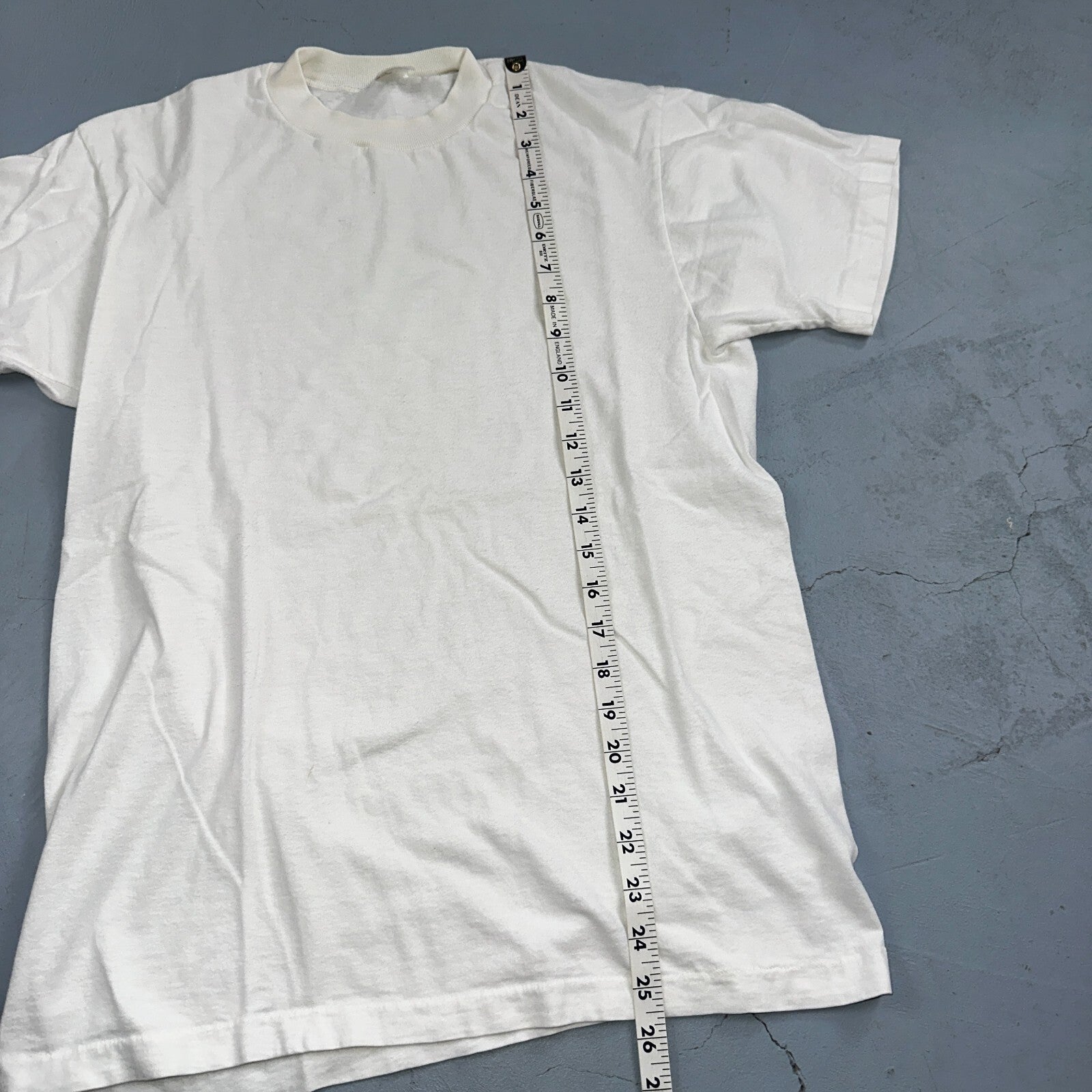 JC Penny Blank Vintage White T Shirt Pack 70s Essential Lot Of 4 Single Stitch