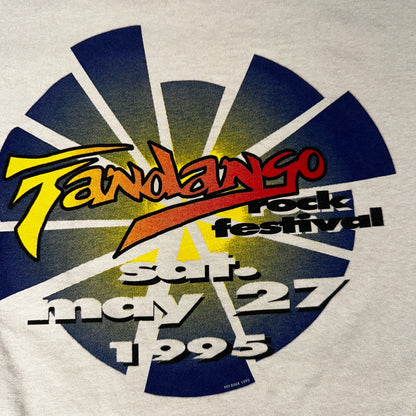 Fandango Rock Festival 1995 VTG T Shirt Nirvana Grunge 90s Tultex Music Culture