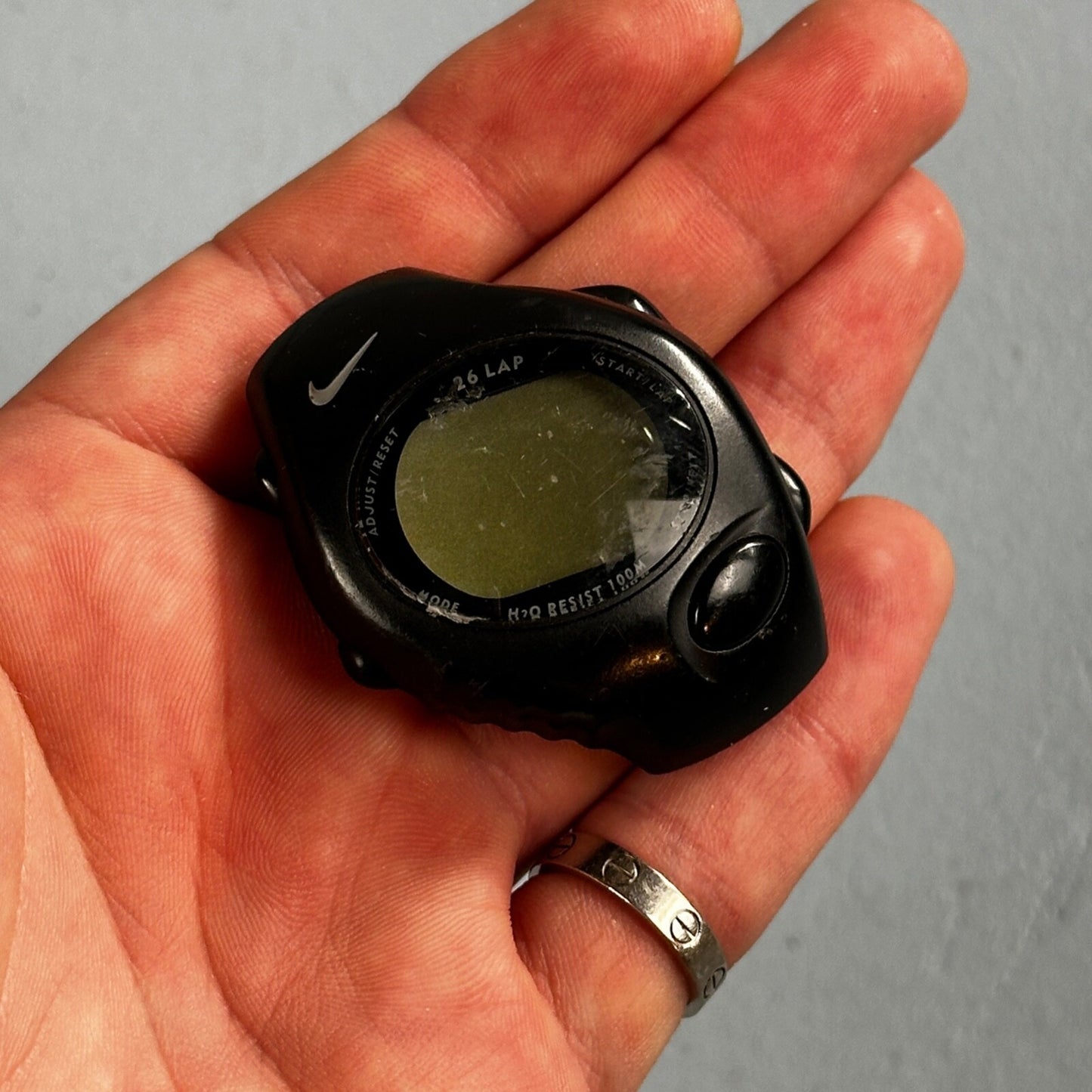 Nike Triax 120 WG40-0010 26 Lap Vintage Watch No Band Needs Battery