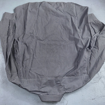 Paul & Shark Yachting Mens 44 Long Sleeve Button Down Shirt Checkered Hamptons