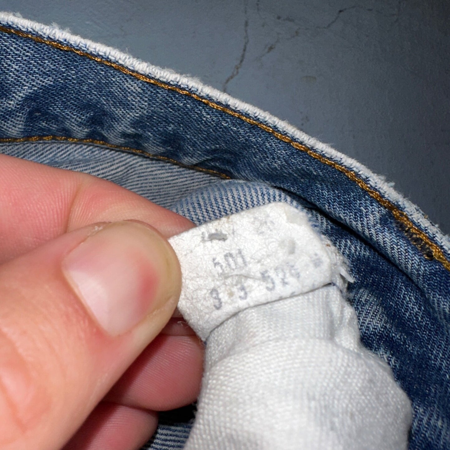 Levis 501 Vintage 80s Redline Selvedge USA XX Jeans Light Wash 32x33 Act 28x28