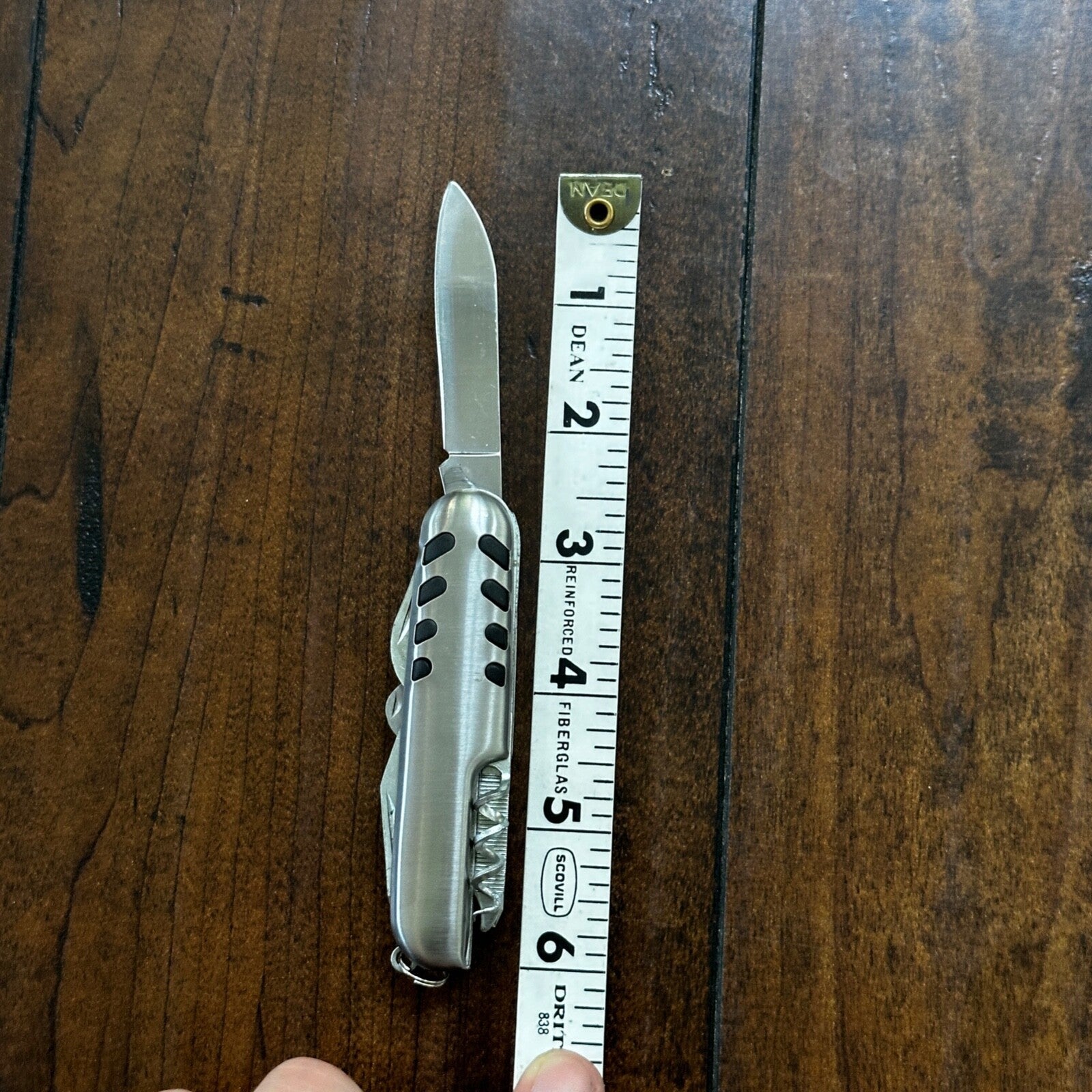 VINTAGE MYRON SWISS STYLE FOLDING MULTI TOOL POCKET KNIFE SOFT TEST INC