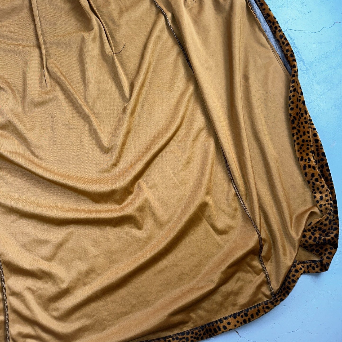 VTG ENT Jacket Womens Cheetah Outdoors Entrancy USA 70s Rockabilly Long Coat