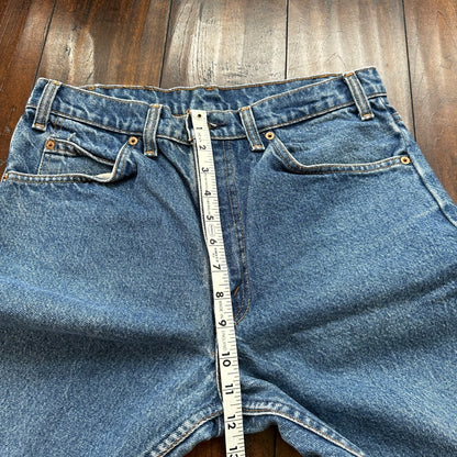 Levis 505 Vintage 90s Straight Leg XX Canada Jeans 33x33 Med Wash 30x27