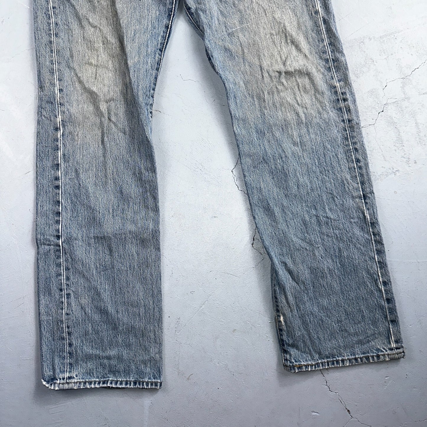 Levis 501 Vintage Y2K XX Straight Leg Jeans Blue Light Wash 36x34 Act 35x31