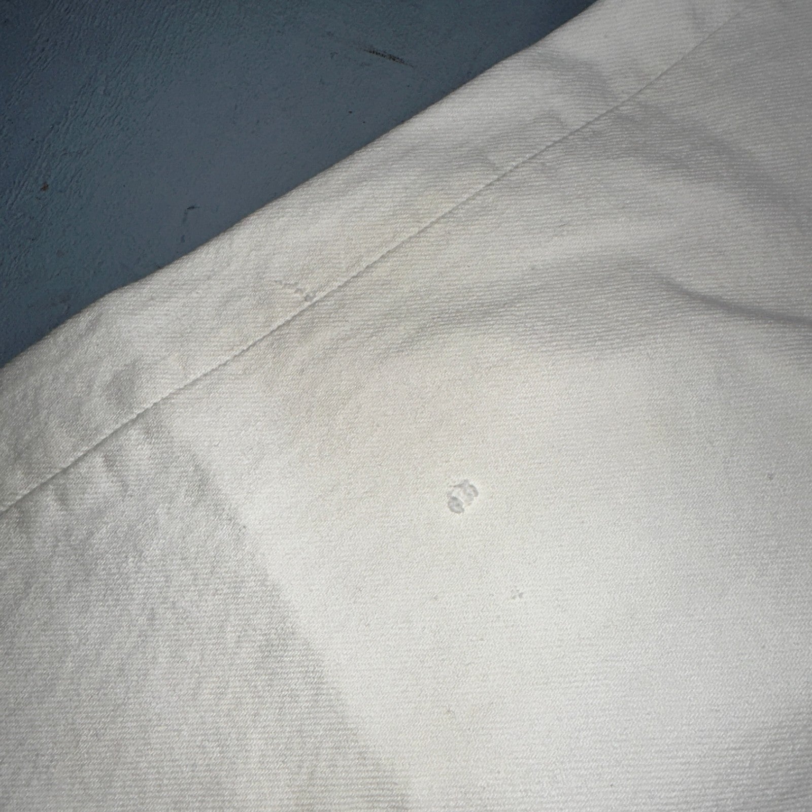 Levis 501 Vintage 80s USA XX Straight Leg Jeans White Light Wash 34x32 Act 31x31