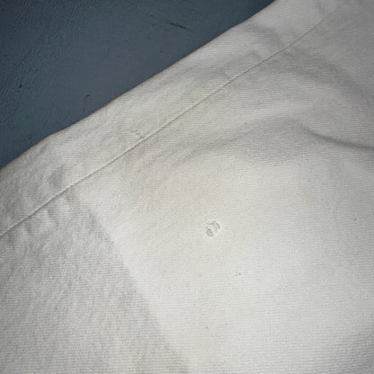 Levis 501 Vintage 80s USA XX Straight Leg Jeans White Light Wash 34x32 Act 31x31