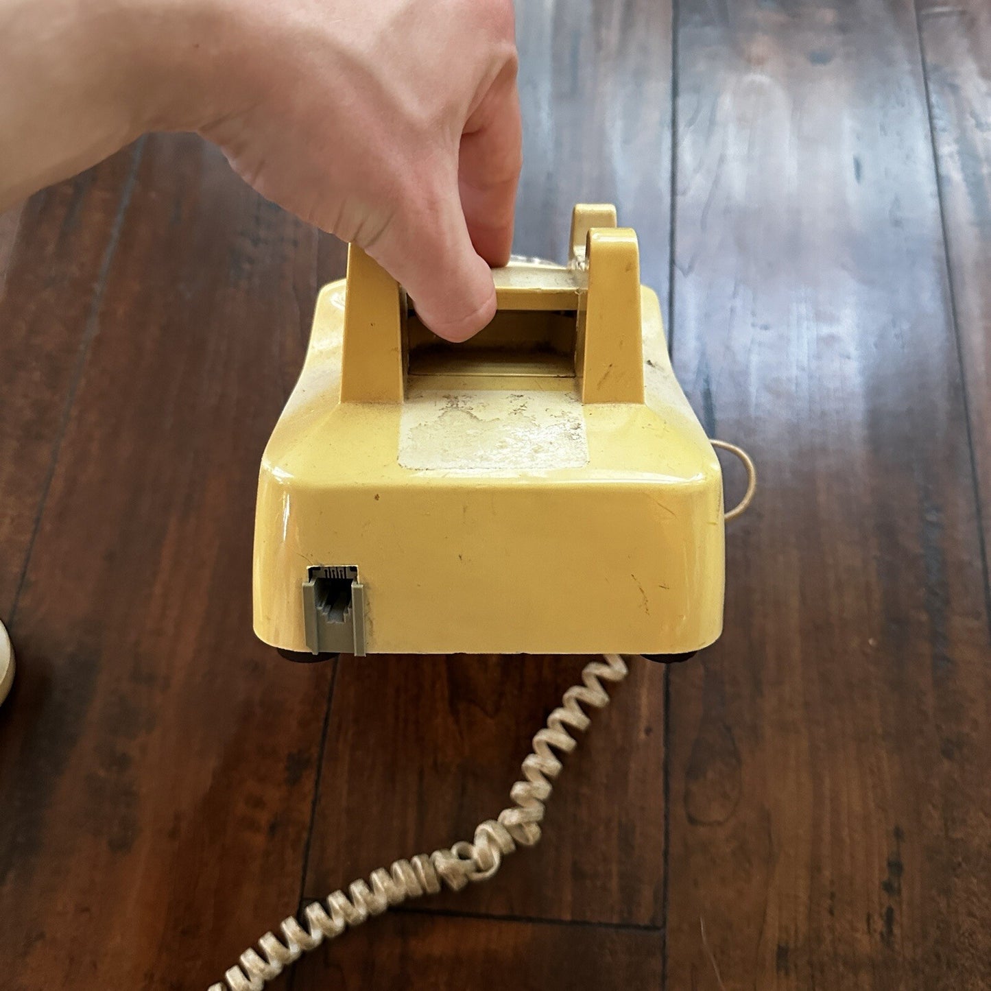 VTG Bell System Western Electric Beige Rotary Dial Desk Telephone 500 NE591 60s