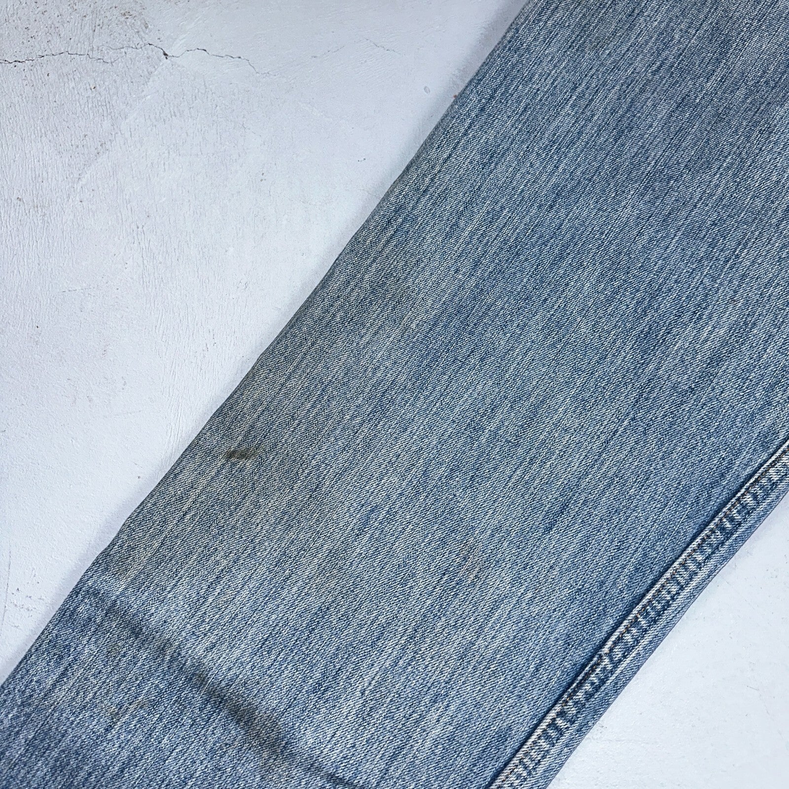 Levis 501 Vintage 90s USA XX Straight Leg Jeans Blue Light Wash 38x32 Act 36x32