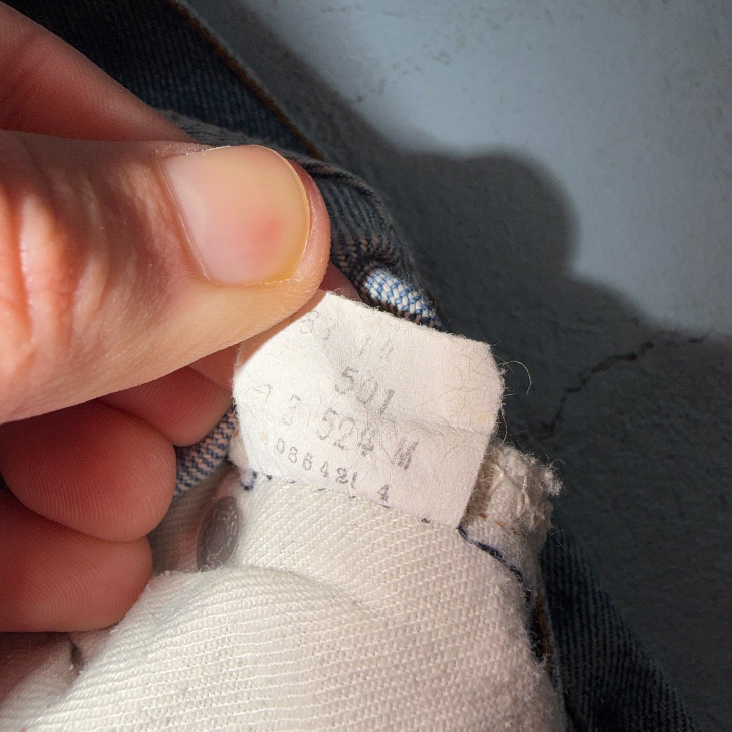 Levis 501 Vintage 80s Redline Selvedge USA XX Jeans Light Wash Act 28x30