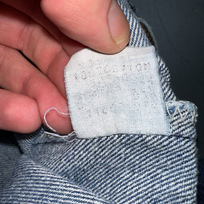 Levis 501 Vintage 80s USA XX Straight Leg Jeans Blue Med Wash 1980s Act 31x31