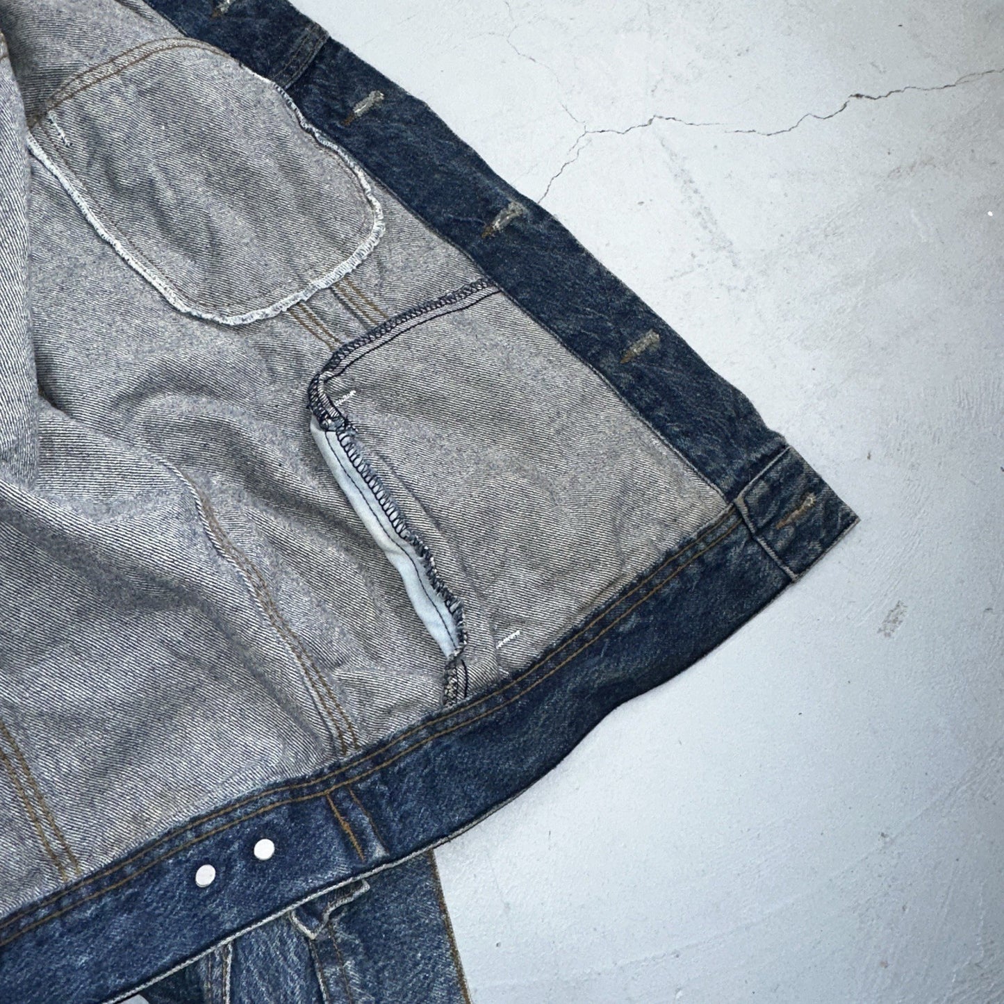 Vintage Lee Denim Jacket 40 M Western Bike Ride Cowboy Ranch Farm 153438 Jean