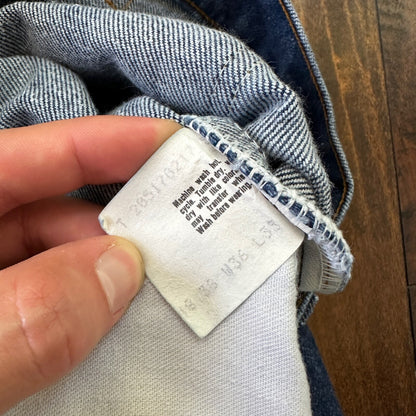 Levis 517 Vintage 80s USA Orange Tab Bootcut Flare Blue Jeans 36x33 Act 34x29