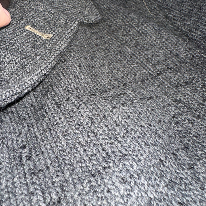 Vintage Barton Hall Coat Mens Gray Tweed Shabby Chic Wool 50s Union Made 1950s