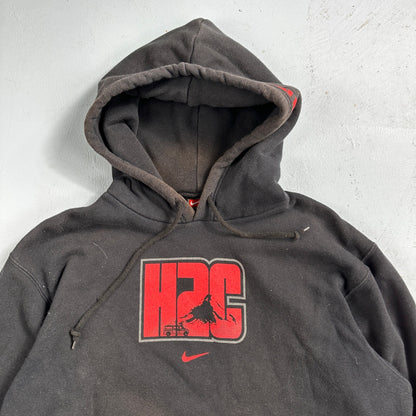 Nike Team Hood to Coast H2C Swoosh Hoodie Sweatshirt 2000s Center Swoosh Y2K