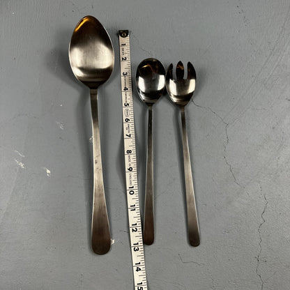 Towle Lauffer  MAGNUM  JAPAN 18/8 Satin Stainless Flatware Lot of 3