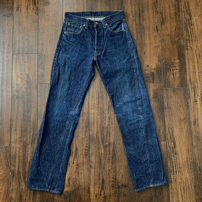 Levis 501 XX Big E Vintage 60s Redline Selvedge Denim Jeans DARK 29x34 Ac 27x30