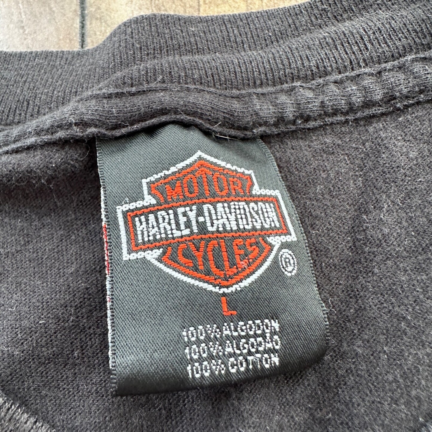 Harley Davidson Motorcycle Vintage T Shirt Y2K Cancun Mexico Motor Cool Rap