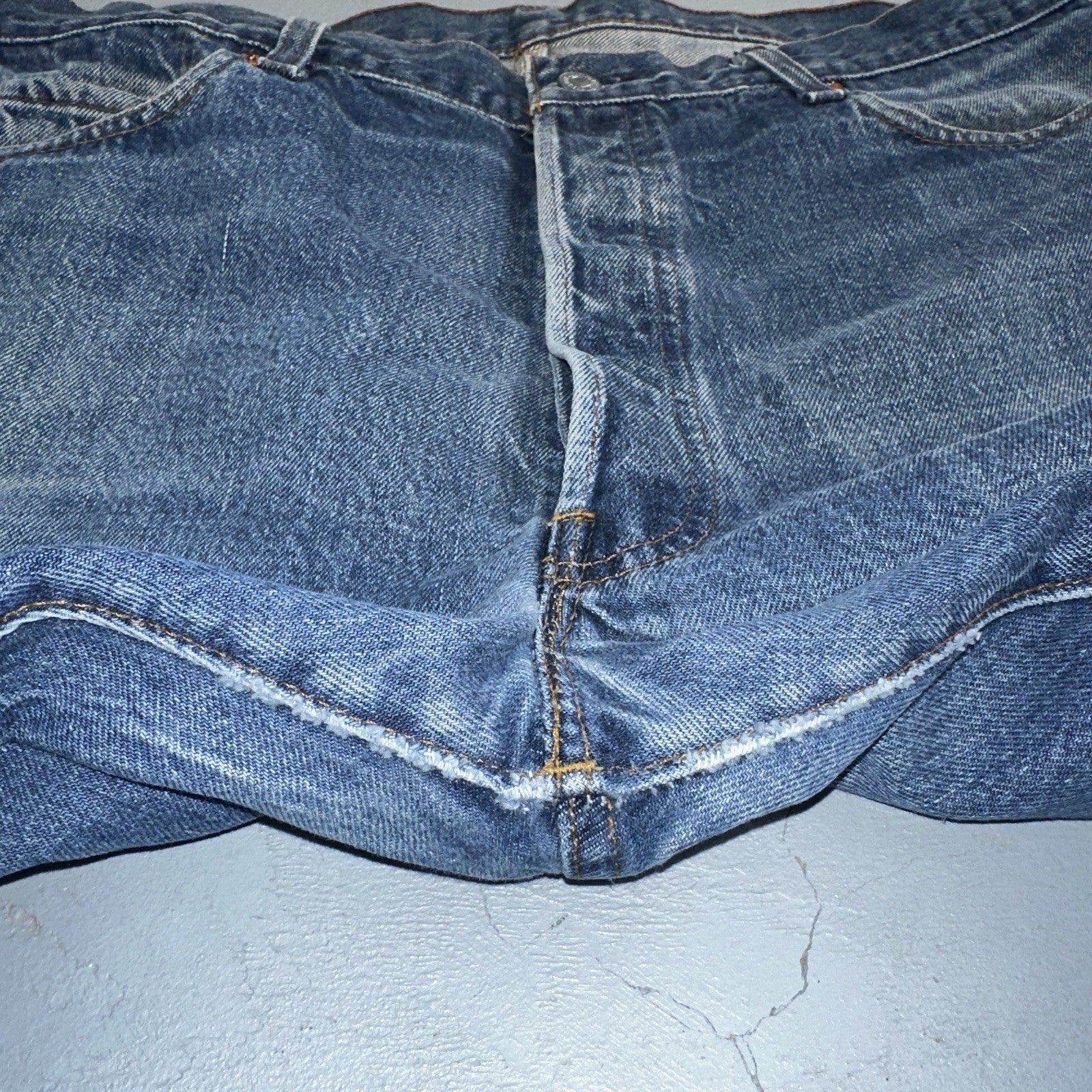 Levis 501 Vintage 80s Redline Selvedge USA XX Jeans Med Wash 40x36 Act 36x32