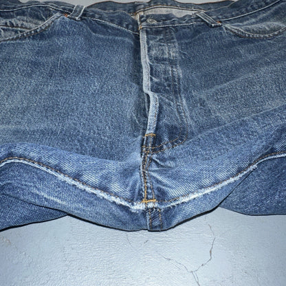 Levis 501 Vintage 80s Redline Selvedge USA XX Jeans Med Wash 40x36 Act 36x32